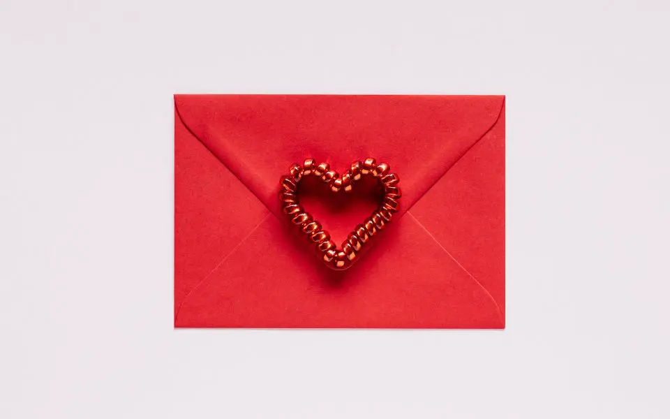 as a small gesture write a card