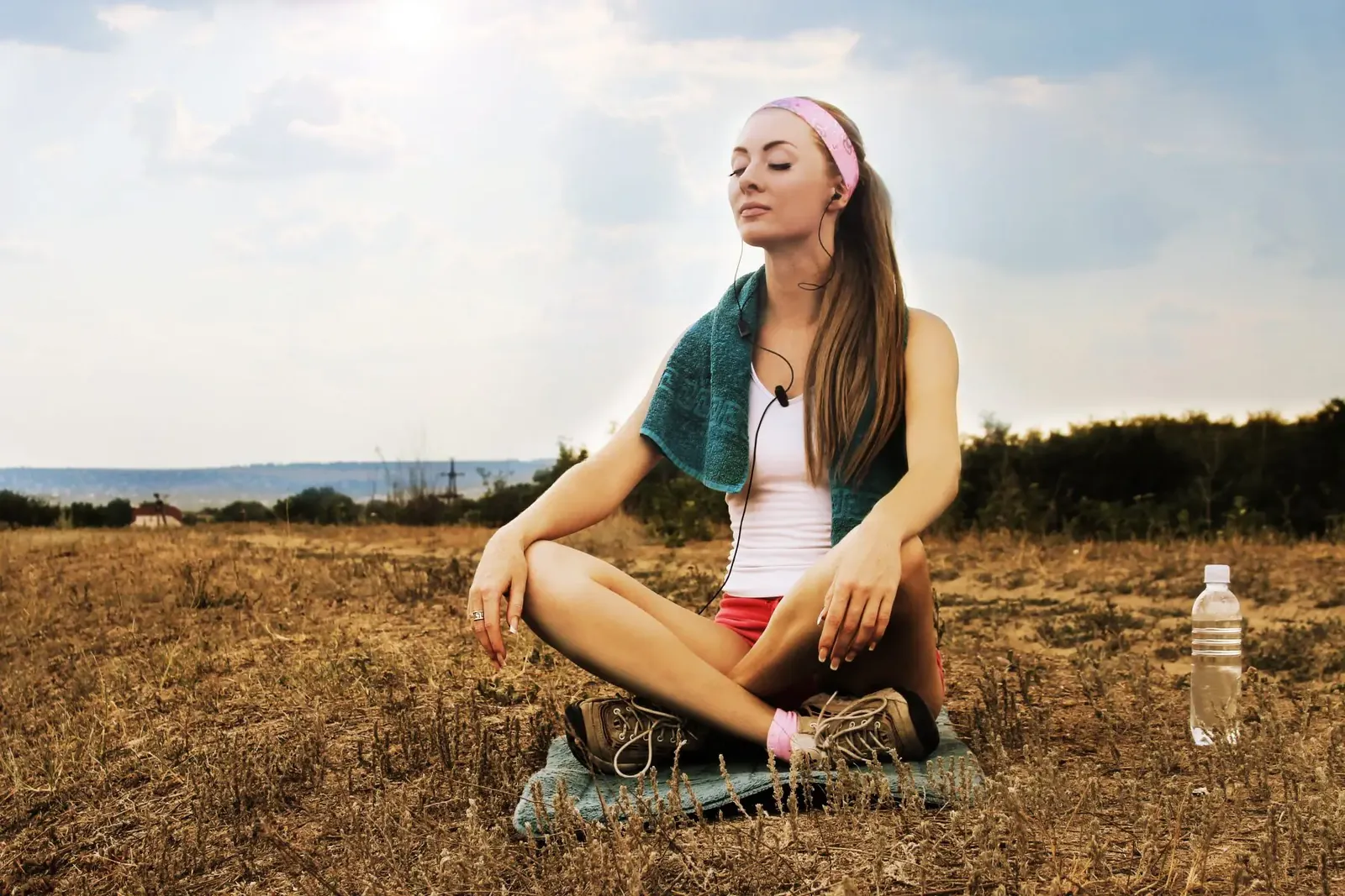 listening to meditation music