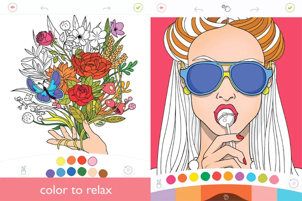 Colorfy coloring app