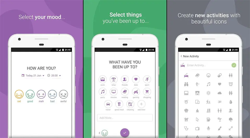 Daylio journal app