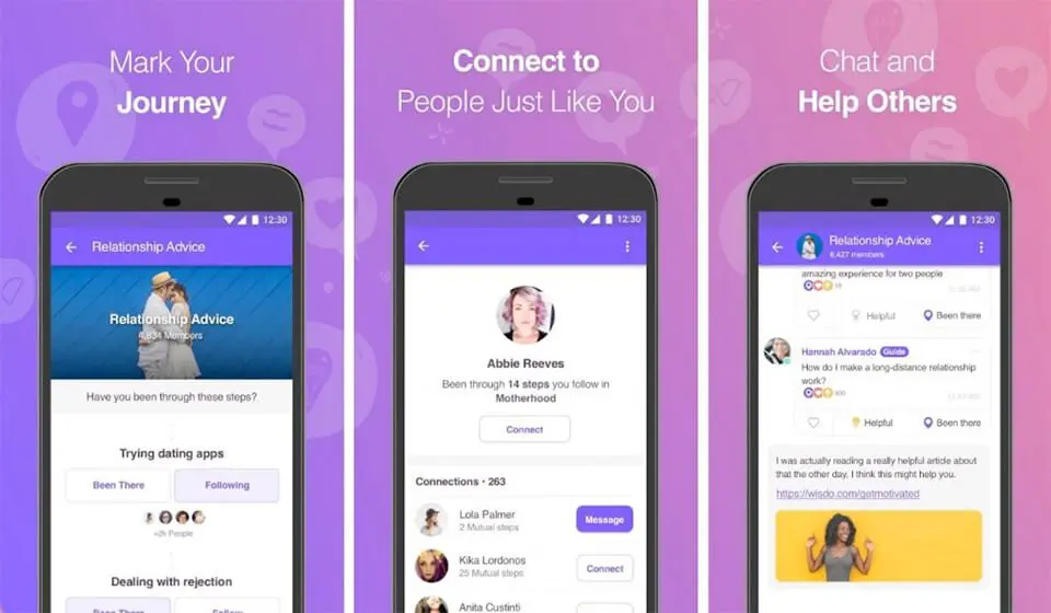 Wisdo chat app