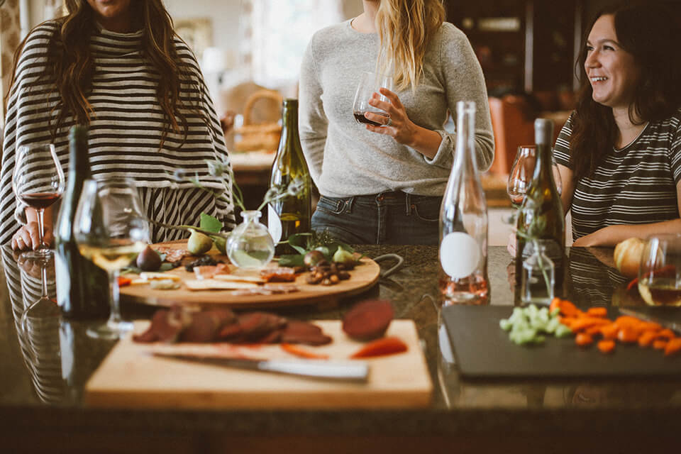 spend time with friends and family after a break up