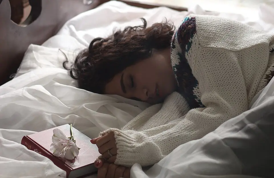 Sleeping in to relieve anxiety