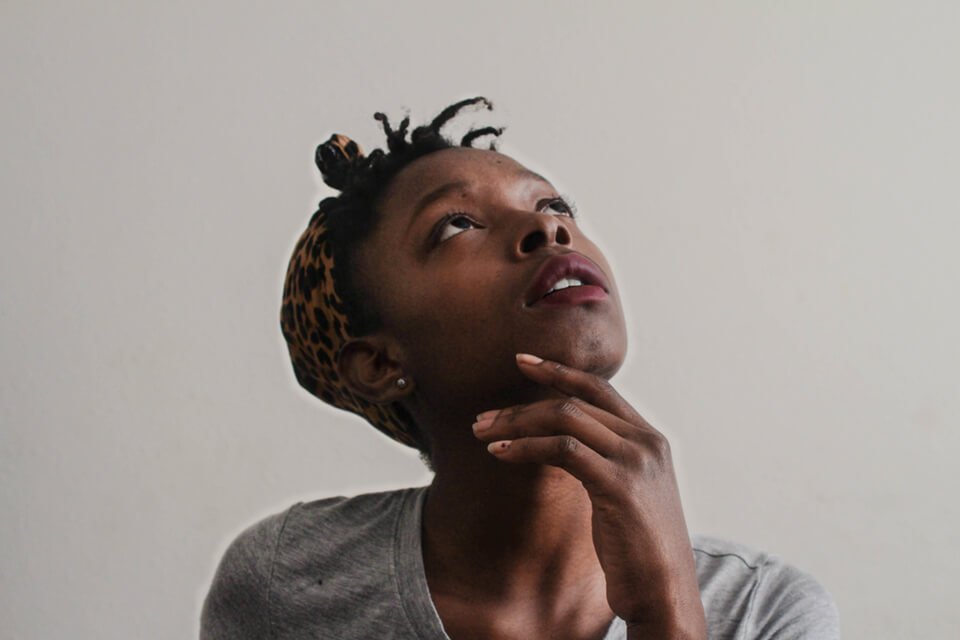 Woman thinking
