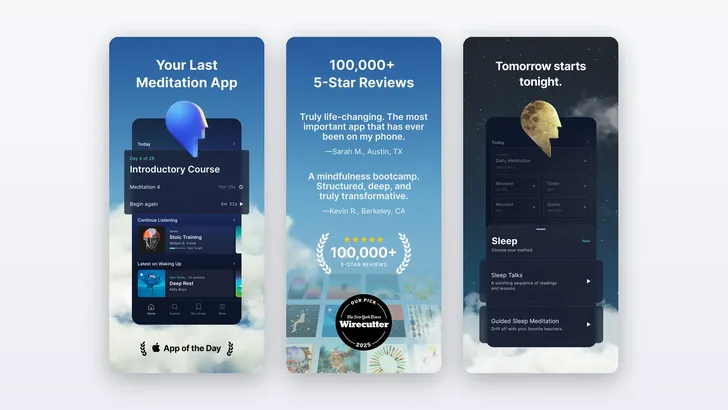 Waking Up app