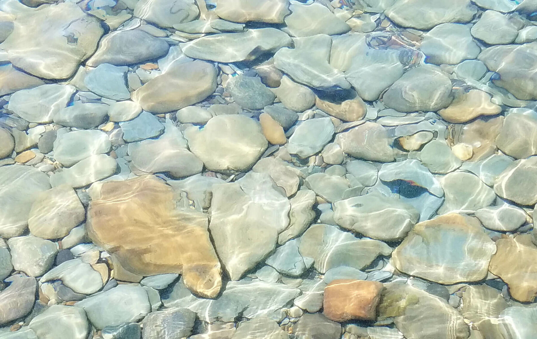 a close up of rocks and water in a river.