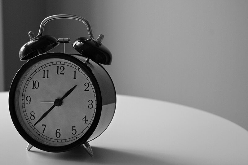 Alarm clock for sleep